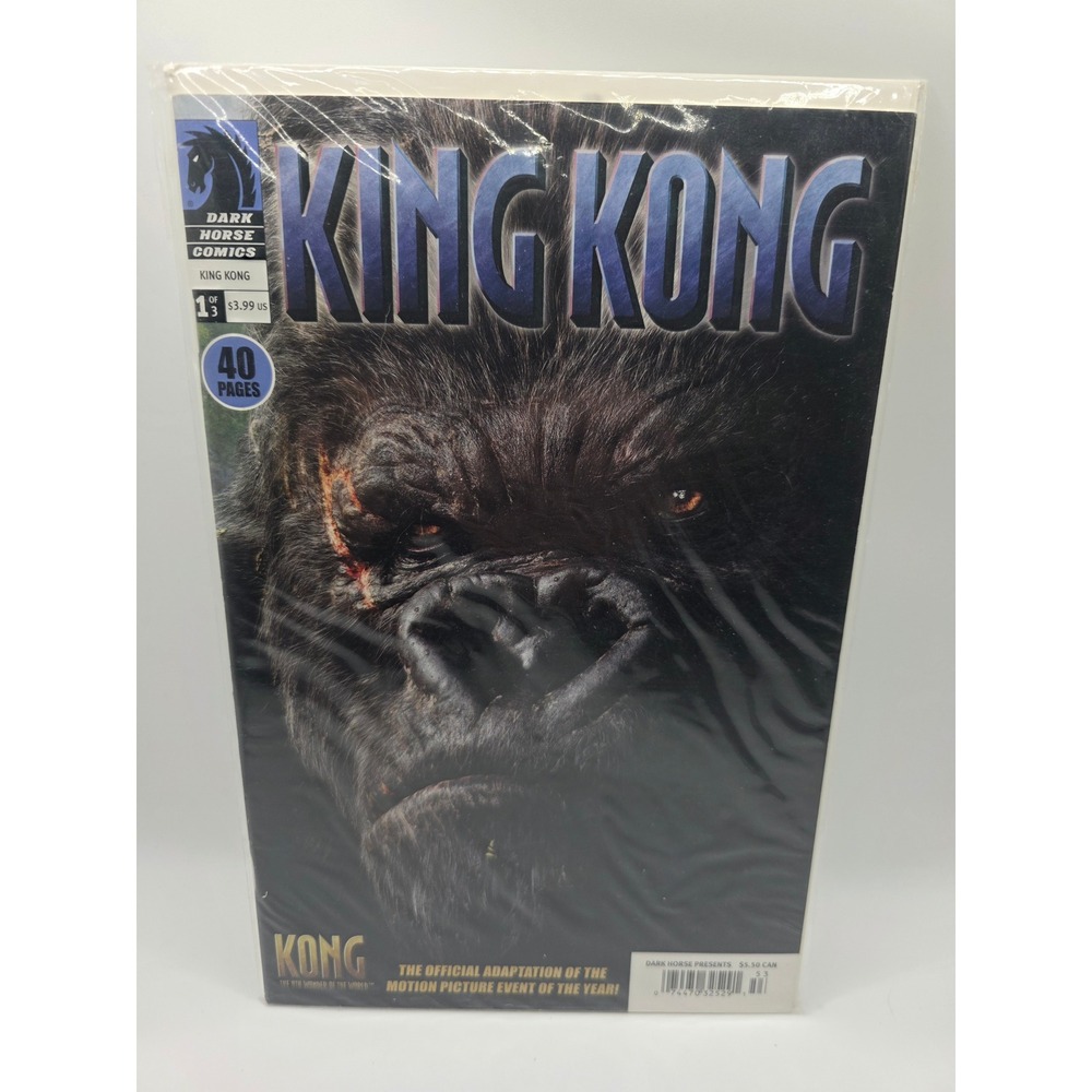 Dark Horse Comics King Kong Issue 1 of 3 Official Movie Adaptation 2005 40 Pages